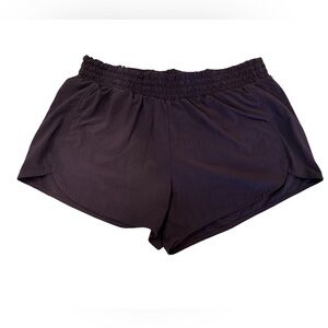 2 pairs Zella running shorts size xl deep purple and black athletic women’s gym